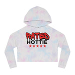 Load image into Gallery viewer, Rated Hottie Cropped Hooded Sweatshirt
