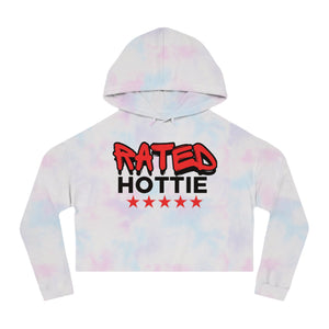 Rated Hottie Cropped Hooded Sweatshirt