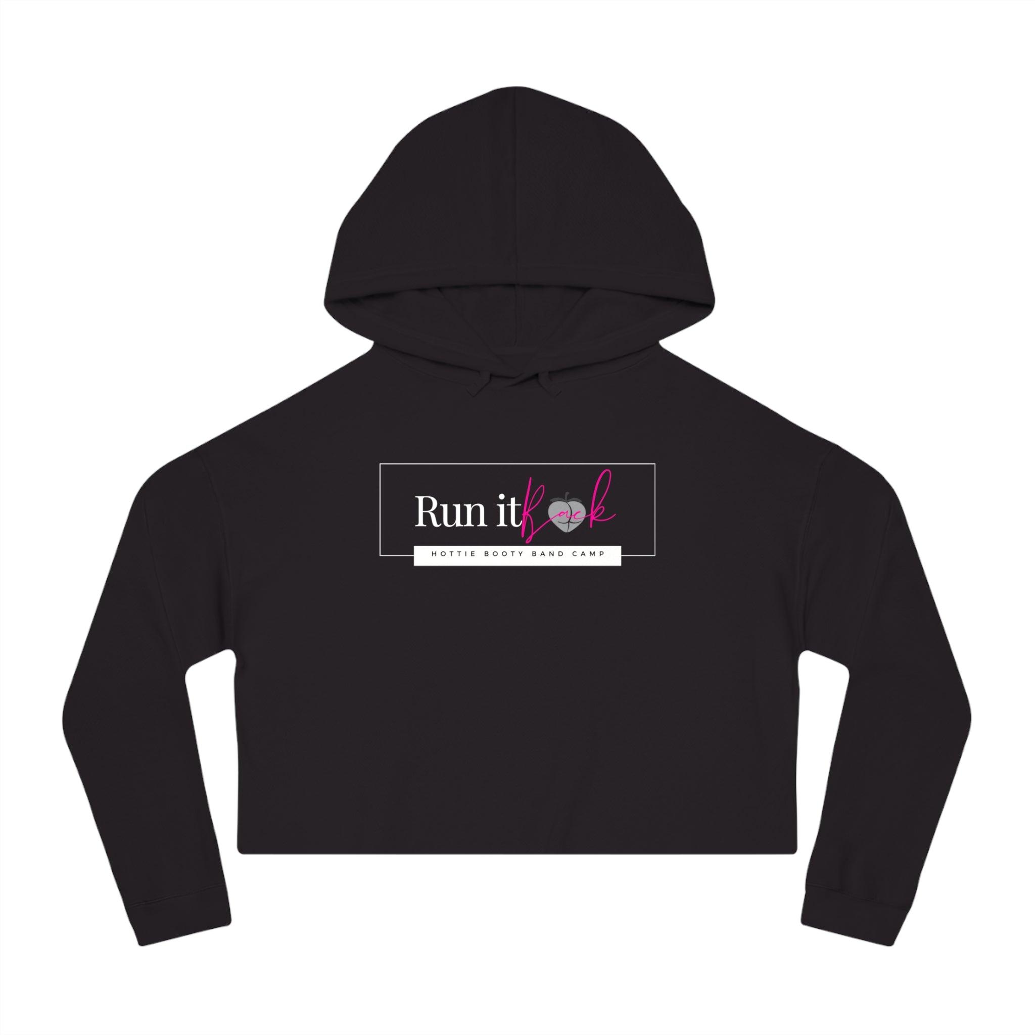 Run it Back Cropped Hooded Sweatshirt