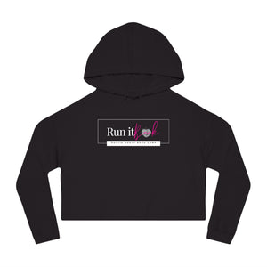 Run it Back Cropped Hooded Sweatshirt