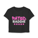 Load image into Gallery viewer, Rated Baddie Baby Tee
