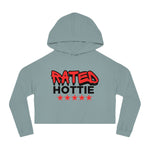 Load image into Gallery viewer, Rated Hottie Cropped Hooded Sweatshirt
