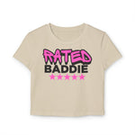 Load image into Gallery viewer, Rated Baddie Baby Tee
