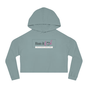 Run it Back Cropped Hooded Sweatshirt