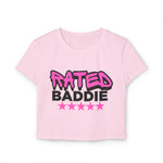 Load image into Gallery viewer, Rated Baddie Baby Tee
