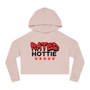 Rated Hottie Cropped Hooded Sweatshirt