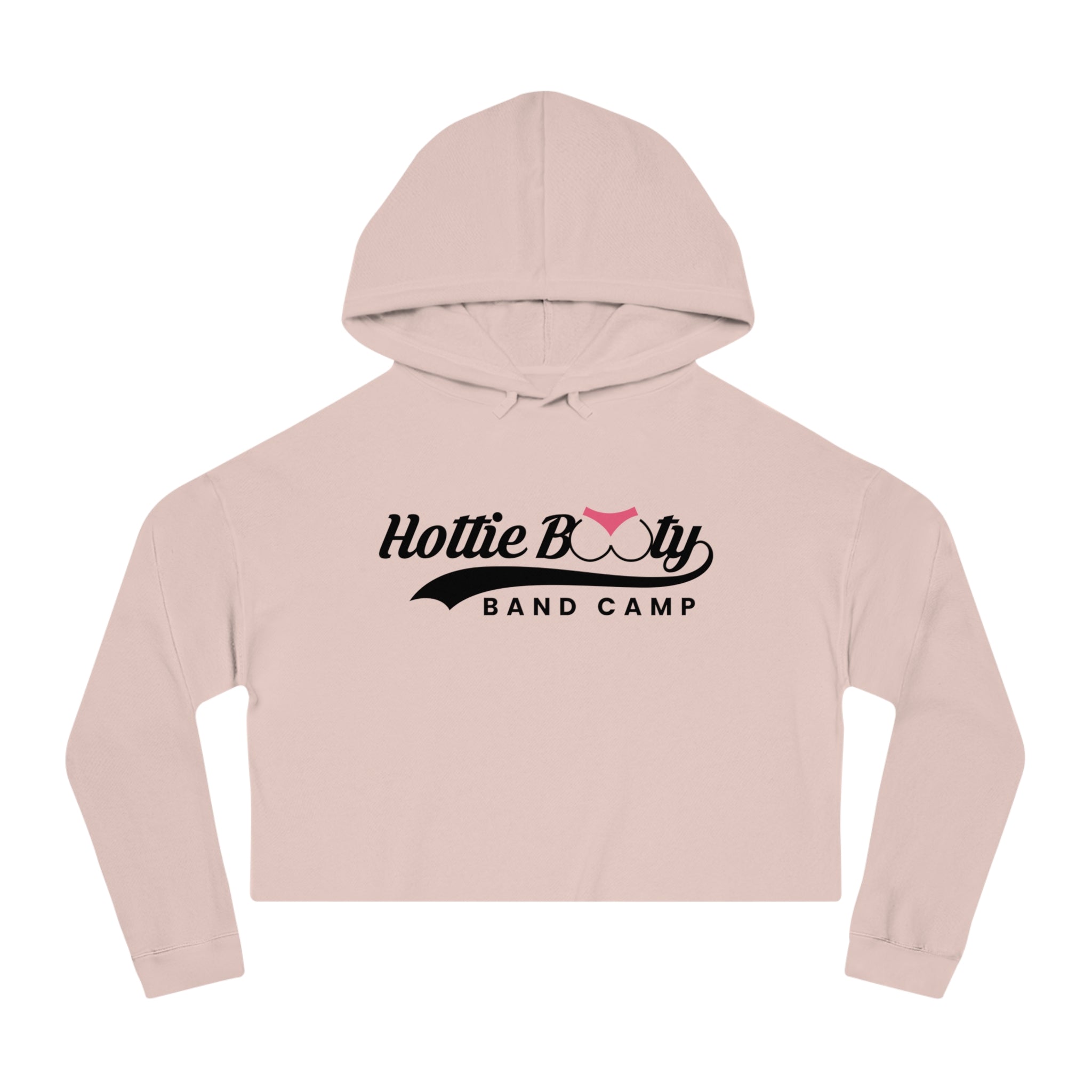 Hottie Band Camp Cropped Hooded Sweatshirt