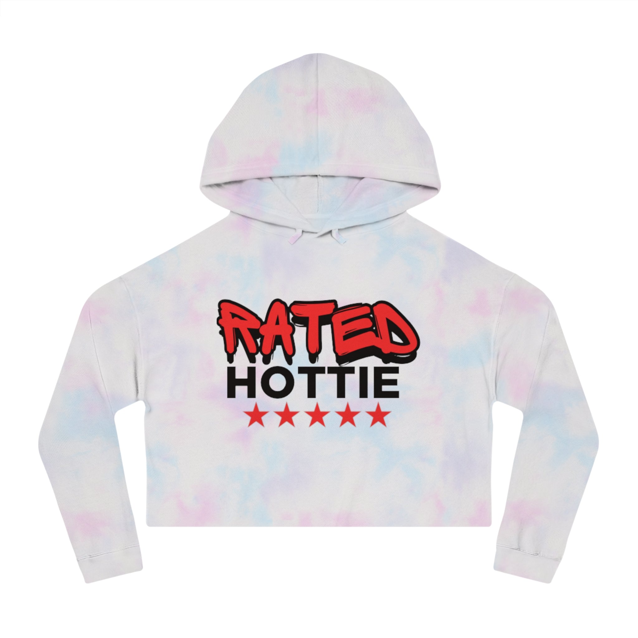 Rated Hottie Cropped Hooded Sweatshirt