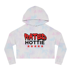 Rated Hottie Cropped Hooded Sweatshirt