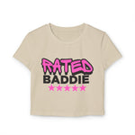 Load image into Gallery viewer, Rated Baddie Baby Tee
