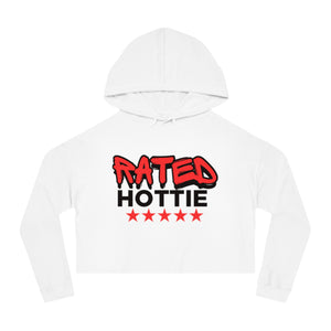 Rated Hottie Cropped Hooded Sweatshirt