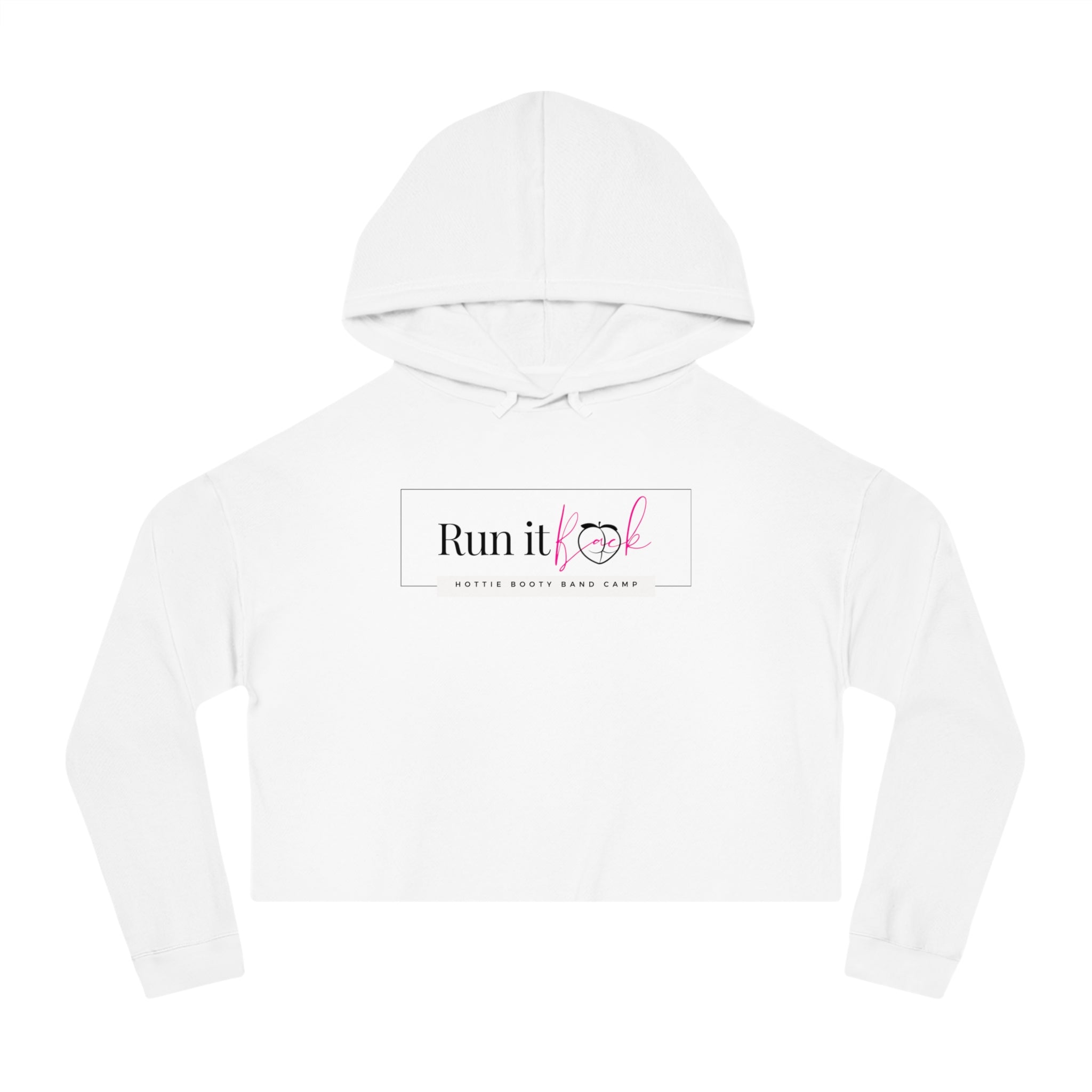 Run it Back Cropped Hooded Sweatshirt