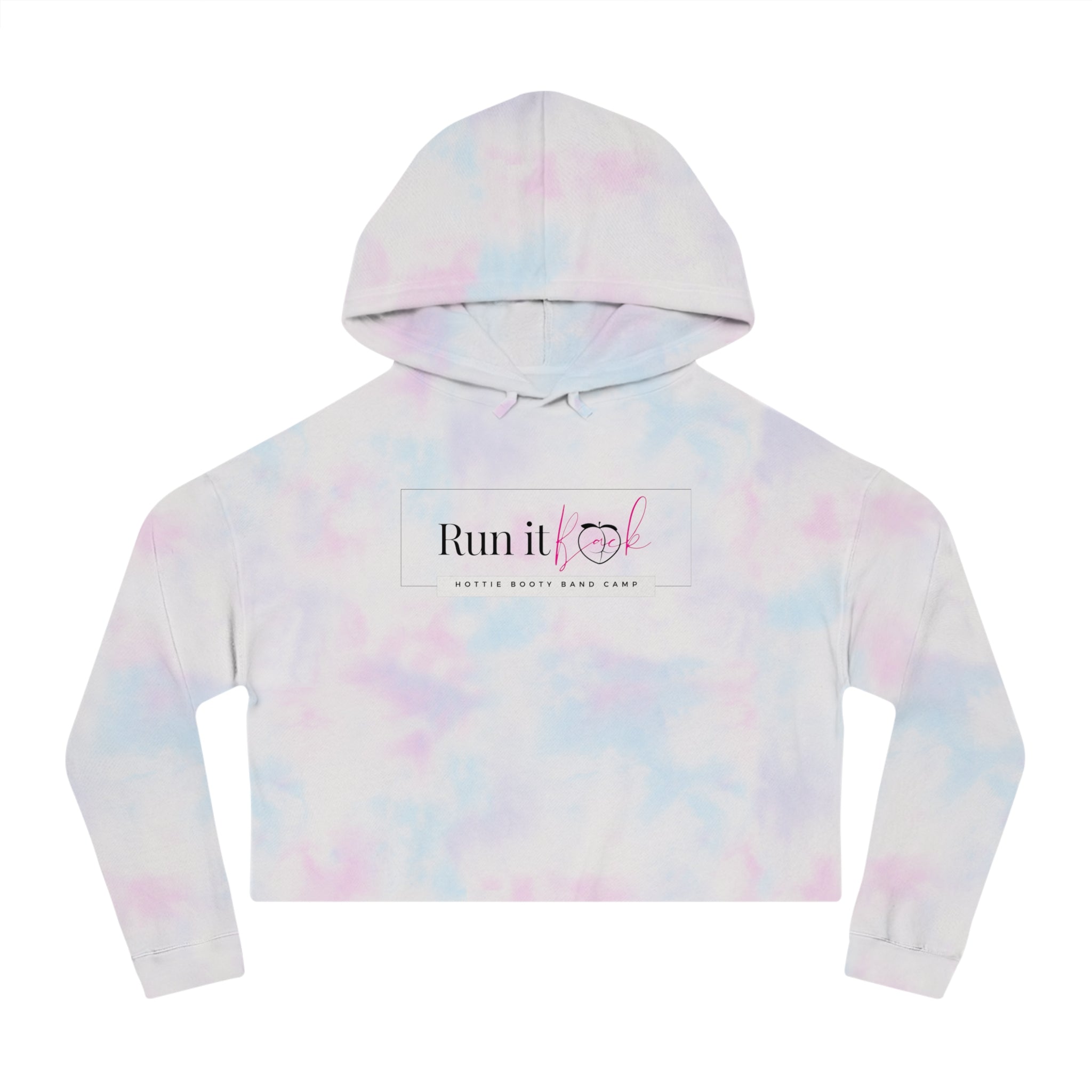 Run it Back Cropped Hooded Sweatshirt