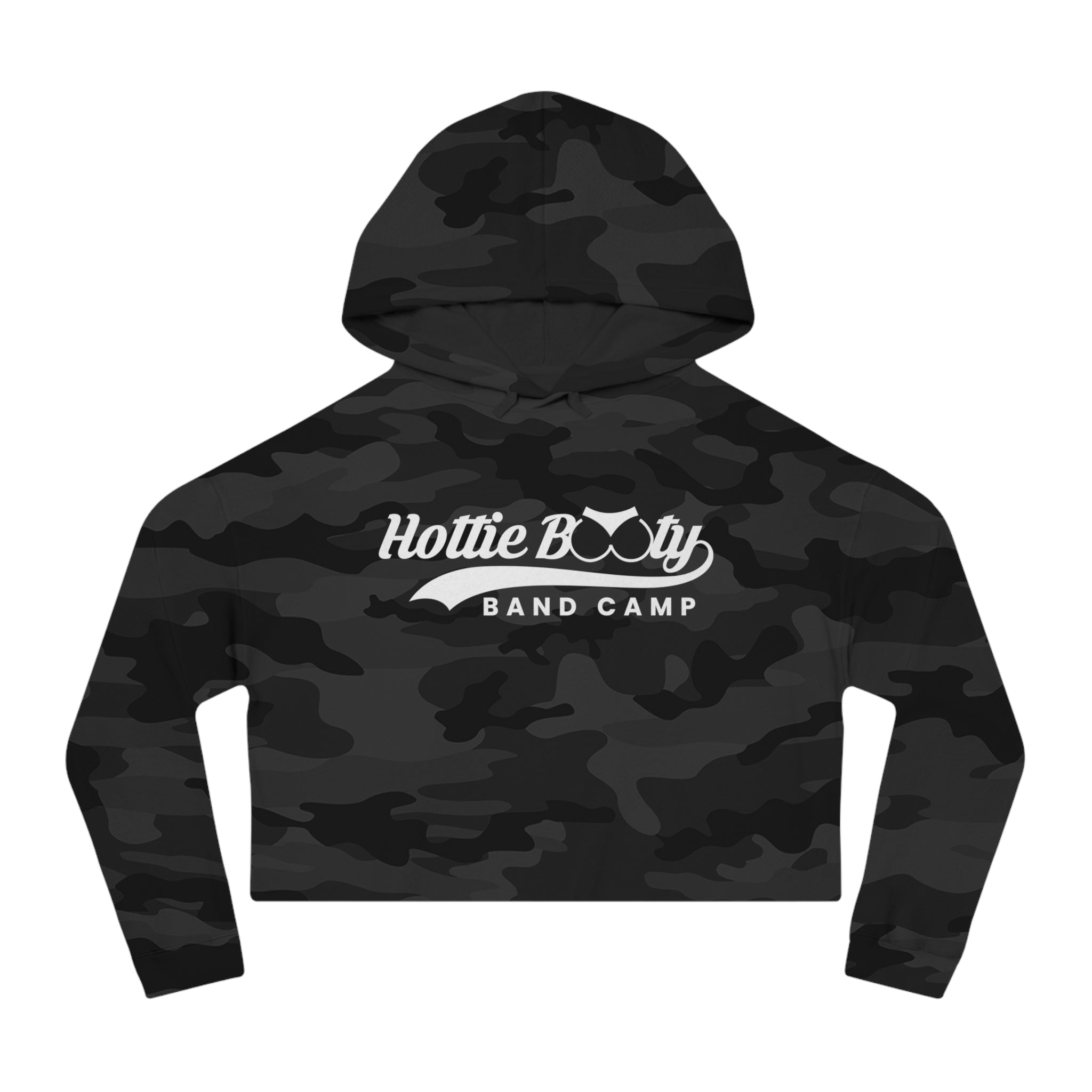 Hottie Band Camp Cropped Hooded Sweatshirt