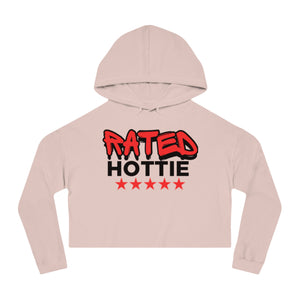 Rated Hottie Cropped Hooded Sweatshirt